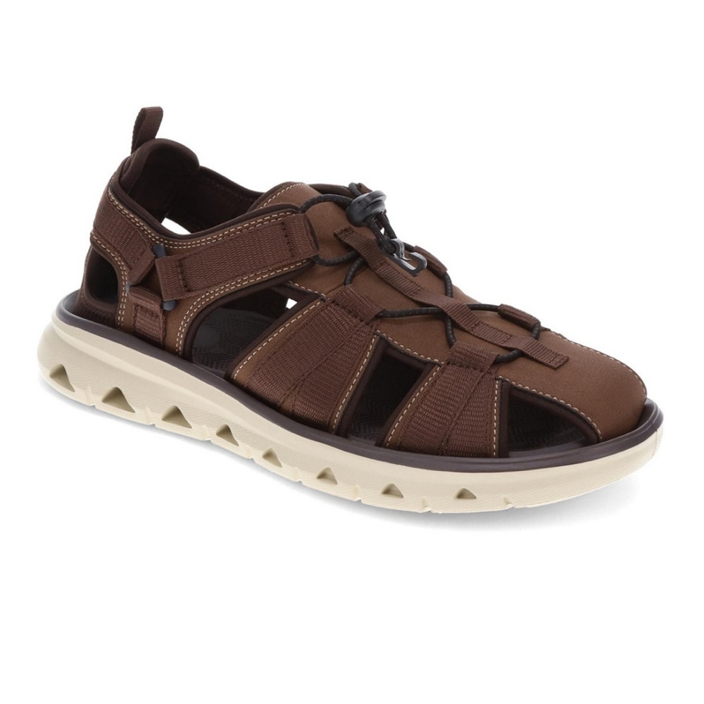 Dockers Men’s Lionel Sandals- Size 12- Dark Tan